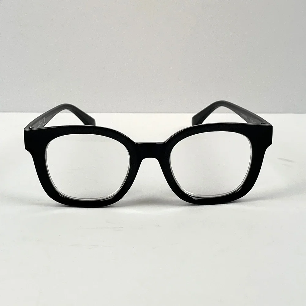Jessica Simpson Black Square Reading Glasses +3.00 CJSX0529-E Women's Readers